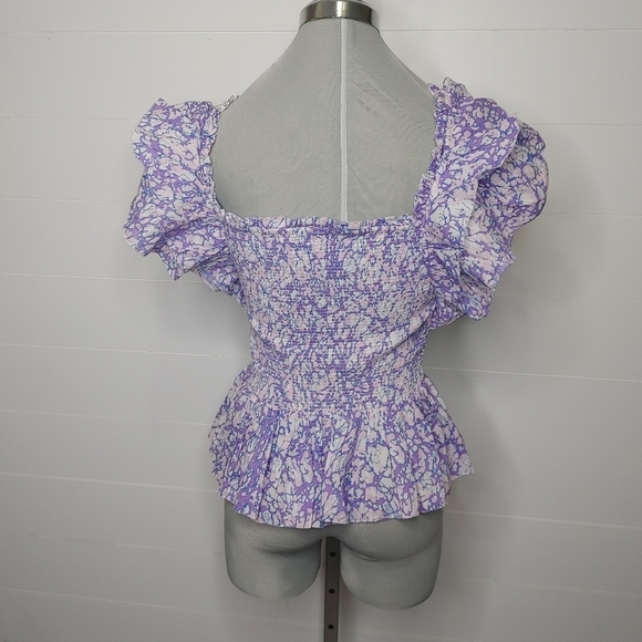 LOVE the Label smocked top size L - Picture 8 of 15